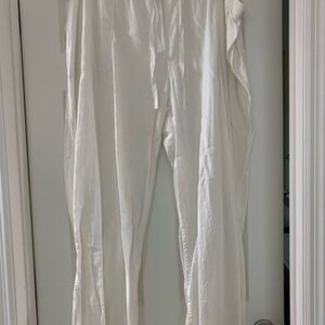 Gloria Vanderbilt Women’s White Linen pants